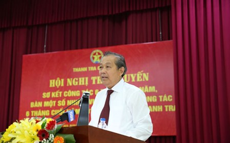 Cán bộ thanh tra phải tận tuỵ, dũng cảm, không để bị mua chuộc